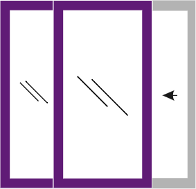 Single slider windows diagram