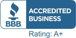 BBB Accredited Business, rating A plus